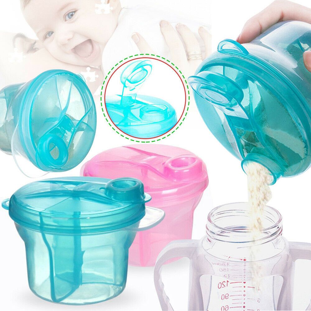 Baby Food Nan - Dispenser susu bubuk bayi, 3 dosis