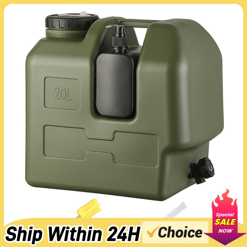 Formula Dispenser Portable - 15/20L Tempat Penyimpanan Air Portabel untuk