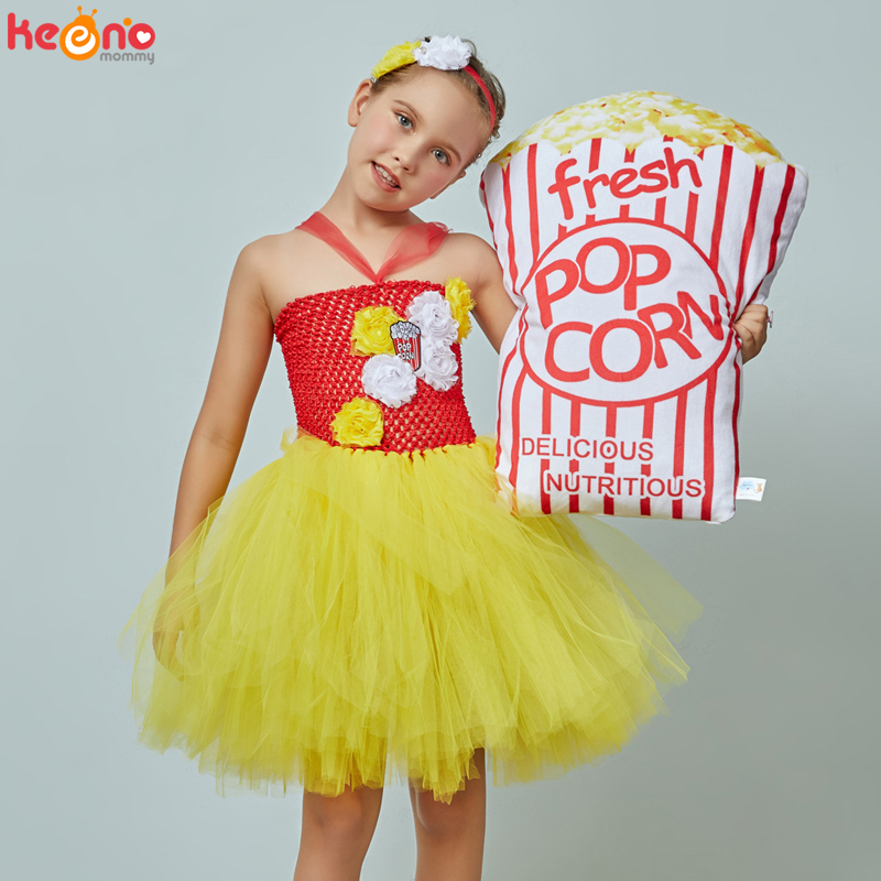 Baby Food Intake - Gaun Tutu Anak Perempuan Terinspirasi Popcorn