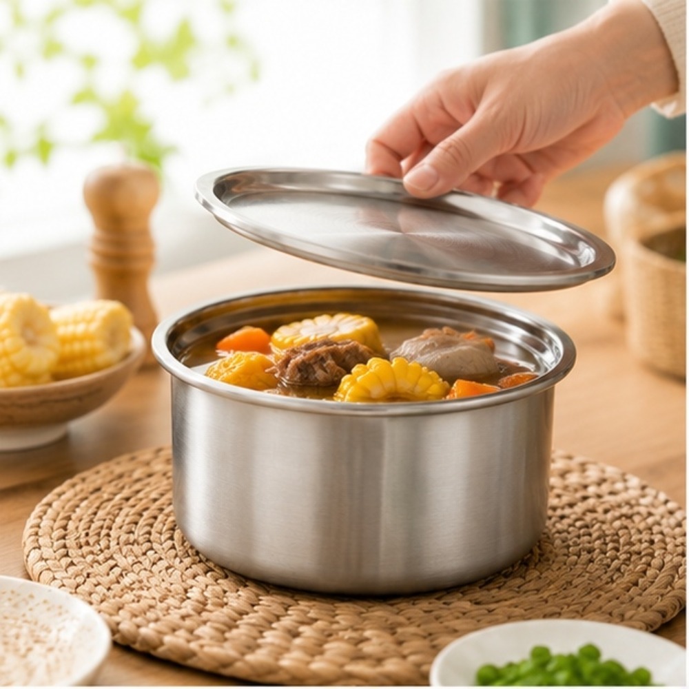 Baby Food Container - Mangkuk Ramekin Stainless Steel 304 dengan
