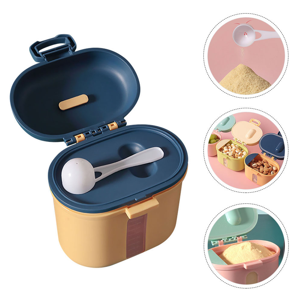 Formula Dispenser Portable - 1Set Kotak Susu Bubuk Portabel Dispenser