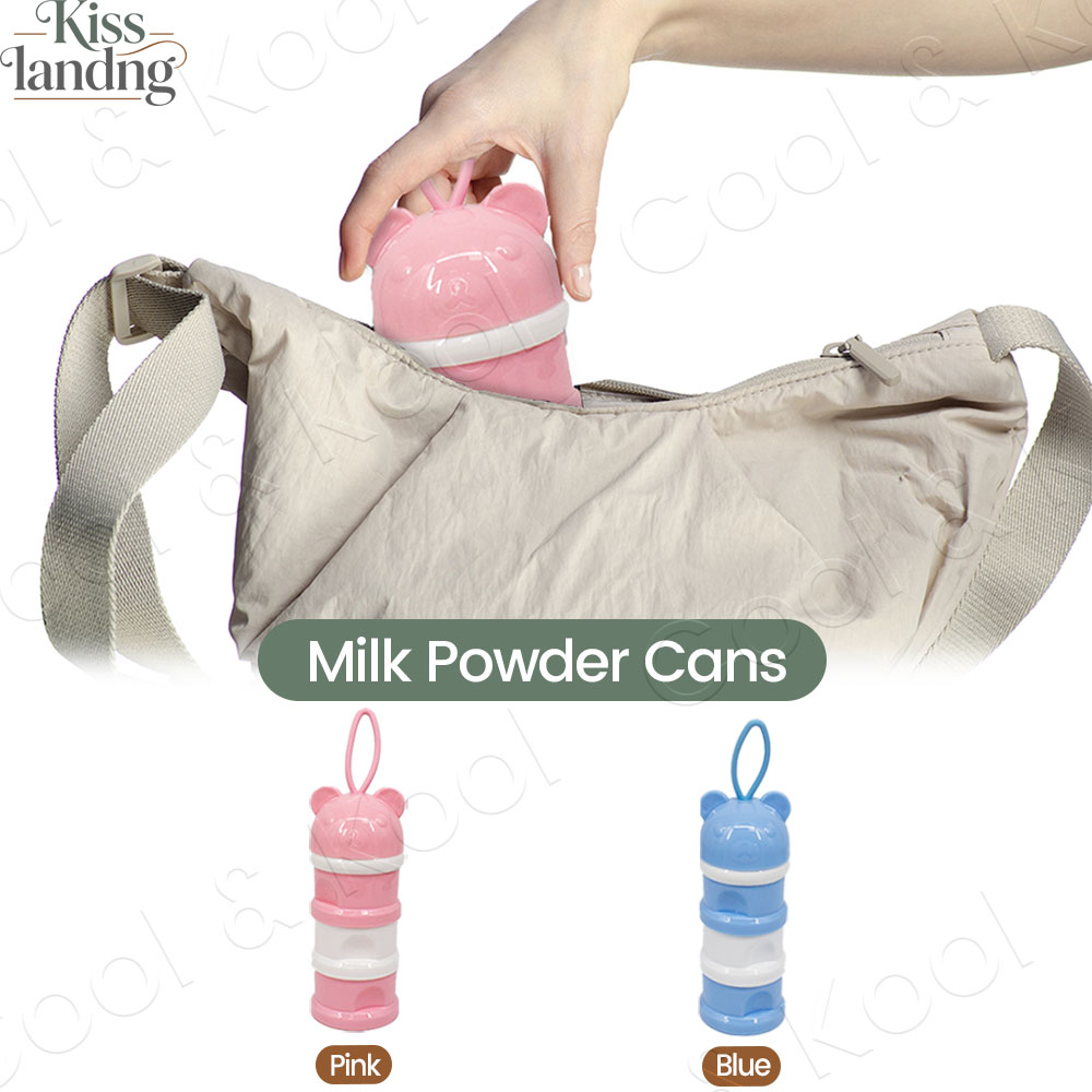 Formula Dispenser Portable - Dispenser Susu Formula Portabel 3-Lapis, Desain