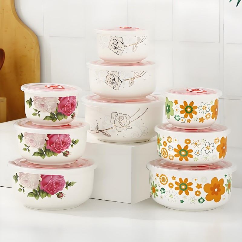 Baby Food Container - Set Tiga Potong, Set Kotak Makan
