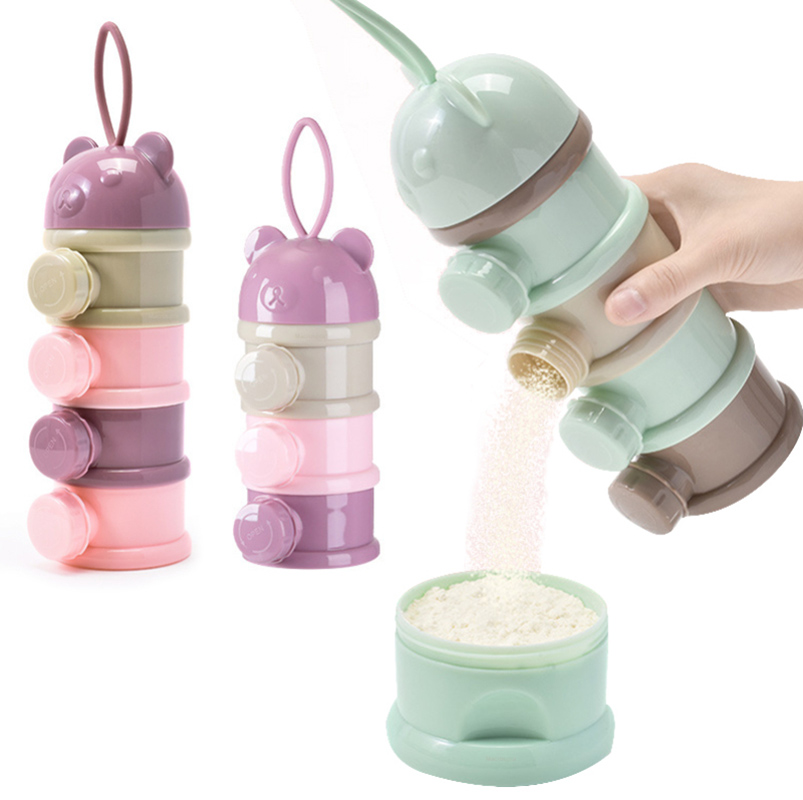 Baby Food Nan - Penyimpanan Tiga/Empat Tingkat Portabel Wadah Makanan