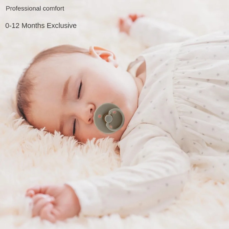 Baby Food Flavors - Empeng Bayi Dua Warna Kepala Bulat