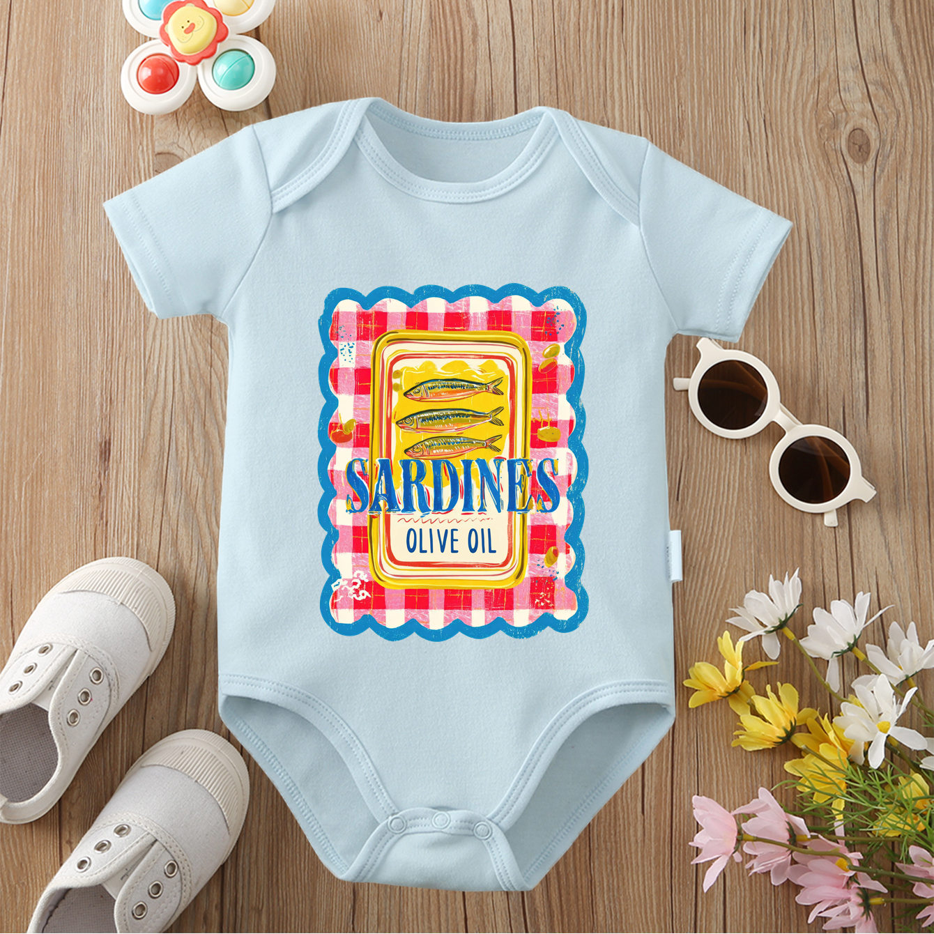 Baju Terusan Katun 100% Motif  - Baby Food Intake ulasan dan harga