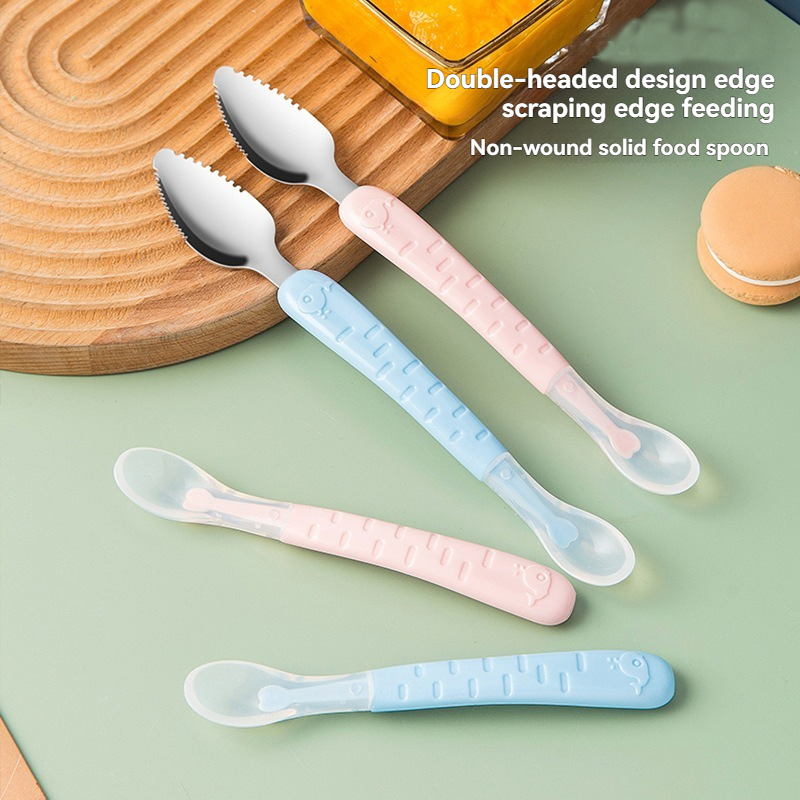 Sendok Pengikis Makanan Bayi - - Baby Food Apple ulasan dan harga