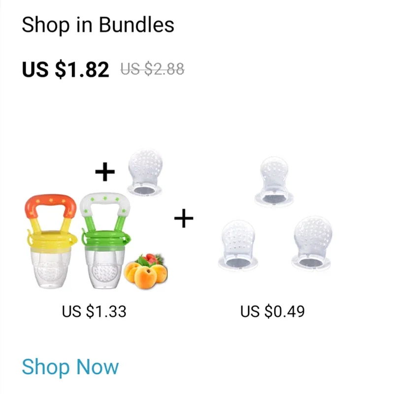 Pengumpan Dot Bayi Nibbler Mak - Baby Food Strainer ulasan dan harga