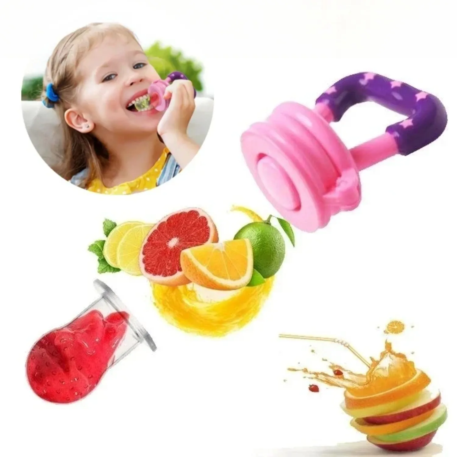 Pengumpan Makanan Buah Bayi/Pe - Baby Food Ideas ulasan dan harga