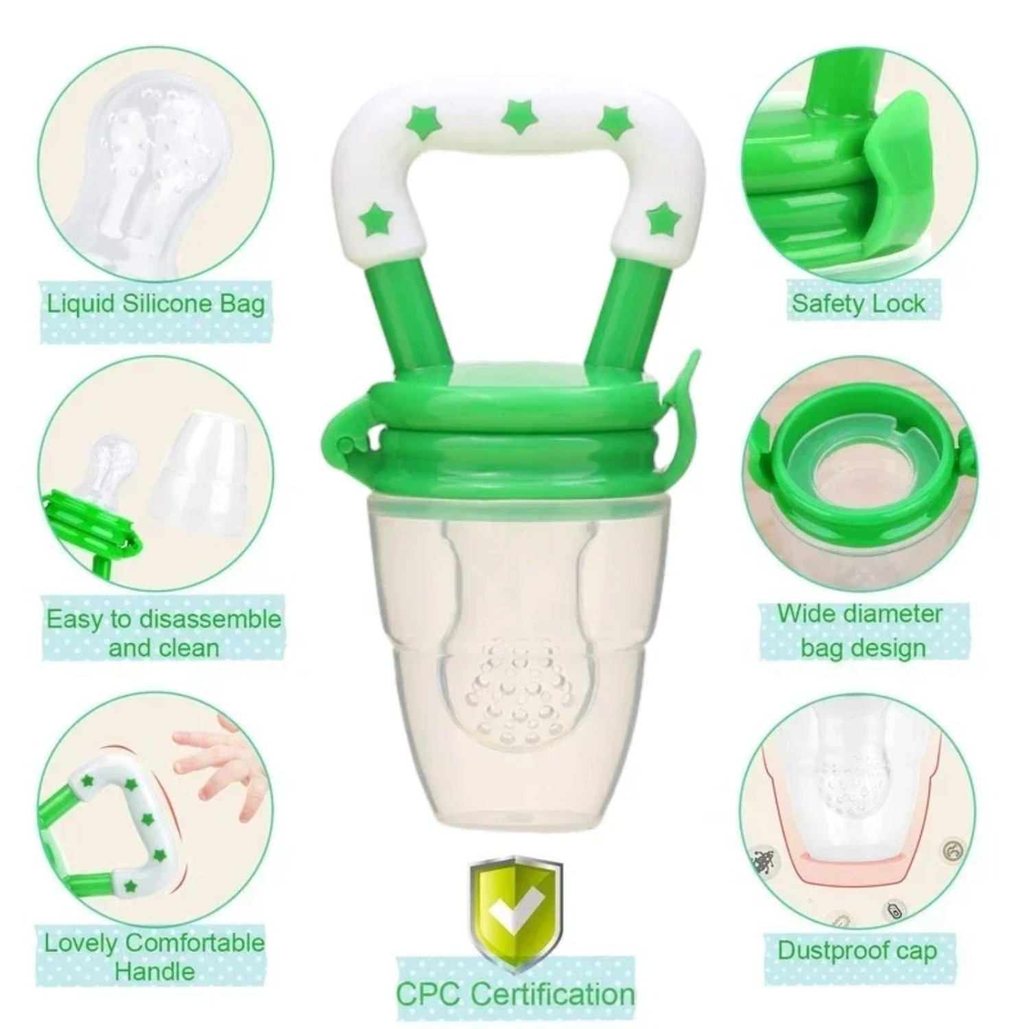 Pengumpan Makanan Buah Bayi/Pe - Baby Food Ideas ulasan dan harga