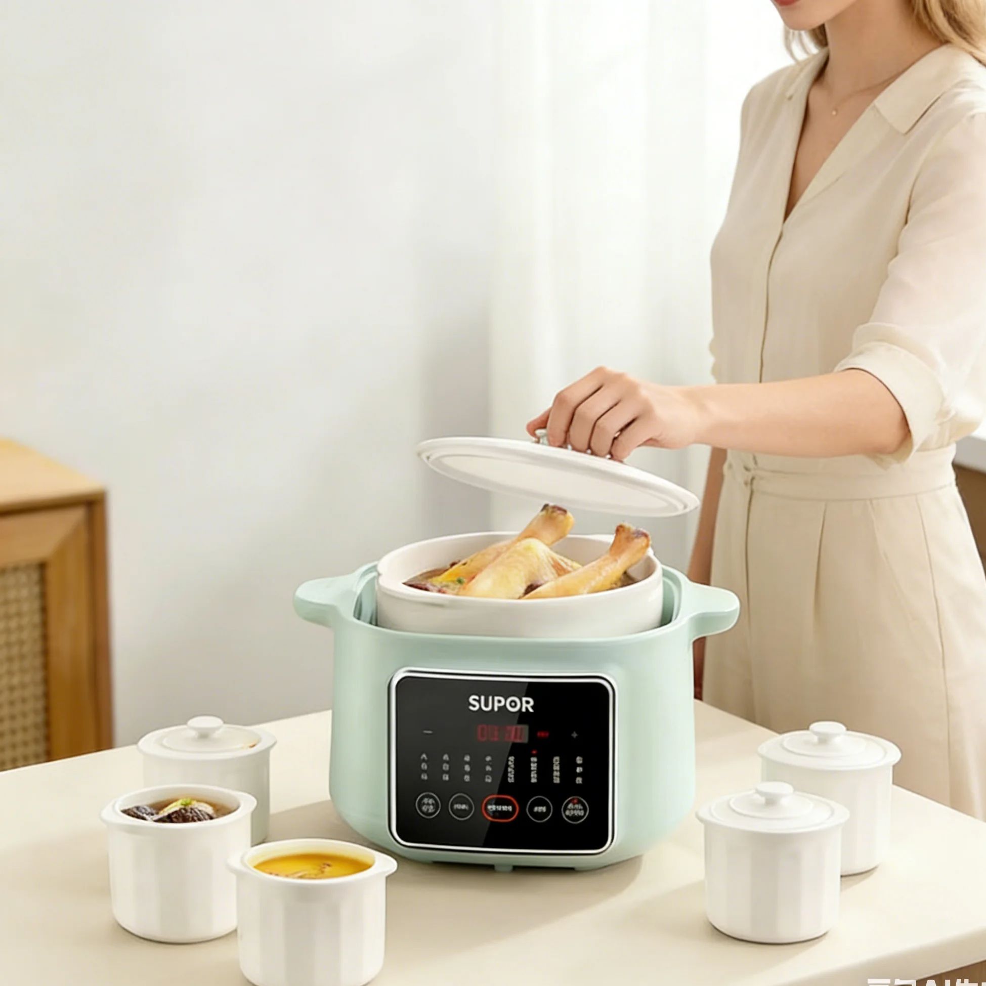 SUPOR Panci Masak Lambat Multi - Baby Food Stew ulasan dan harga