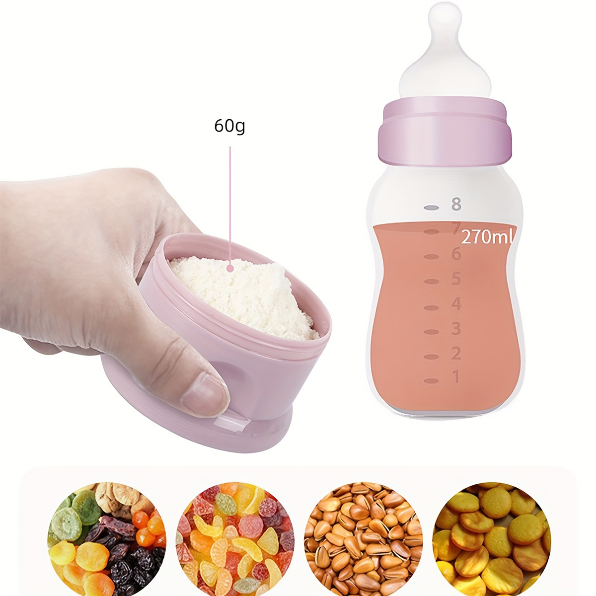 Wadah Susu Bubuk Bayi Kapasita - Baby Food Nan ulasan dan harga