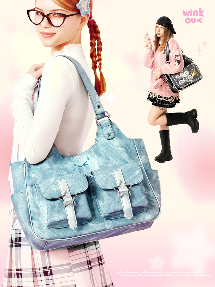 Tas Denim Dua Dimensi Original - Baby Food Japan ulasan dan harga