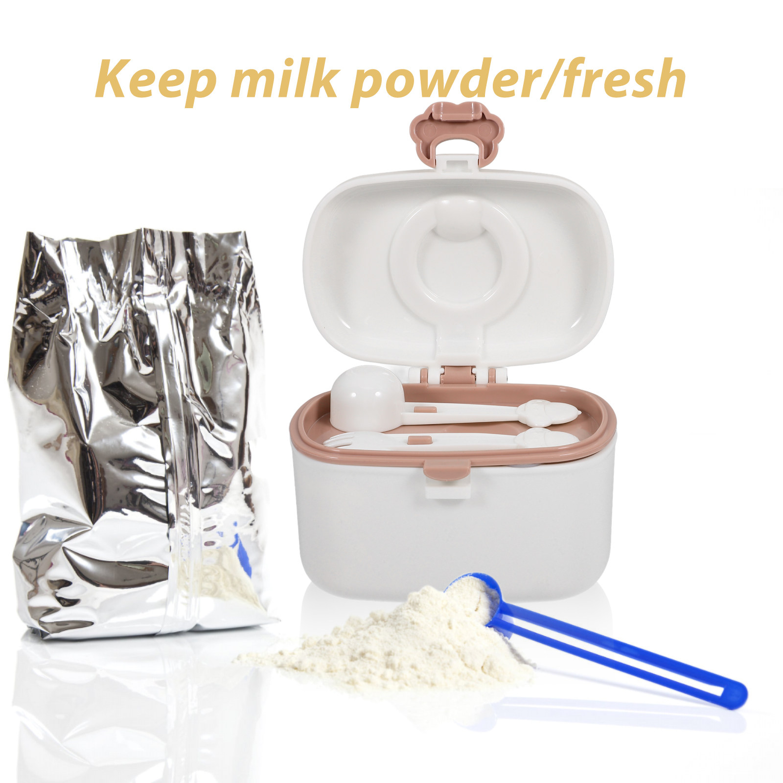 Wadah Susu Formula dengan Send - Formula Dispenser Portable ulasan dan harga