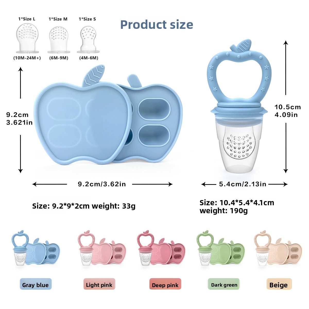 Es Loli Gigitan Apel Baru untu - Baby Food Apple ulasan dan harga