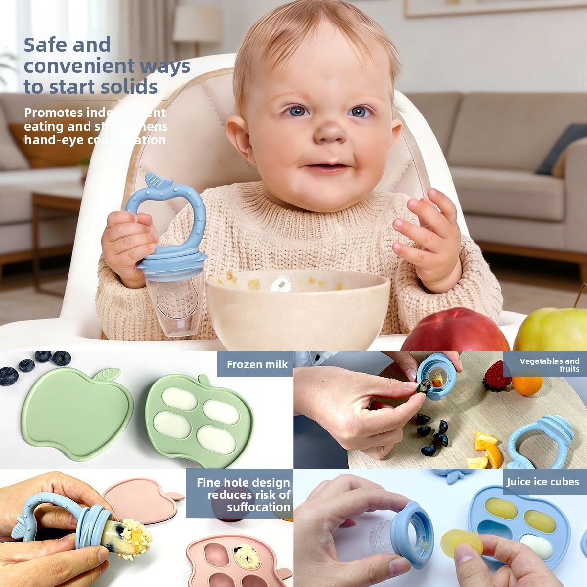 Es Loli Gigitan Apel Baru untu - Baby Food Apple ulasan dan harga