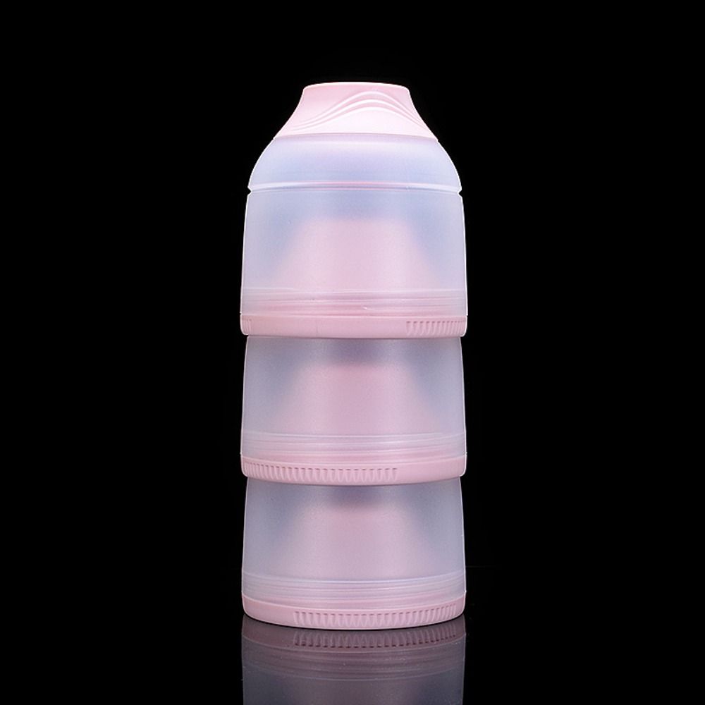 Kotak Susu Bubuk Bayi 3 Lapis, - Formula Dispenser Portable ulasan dan harga