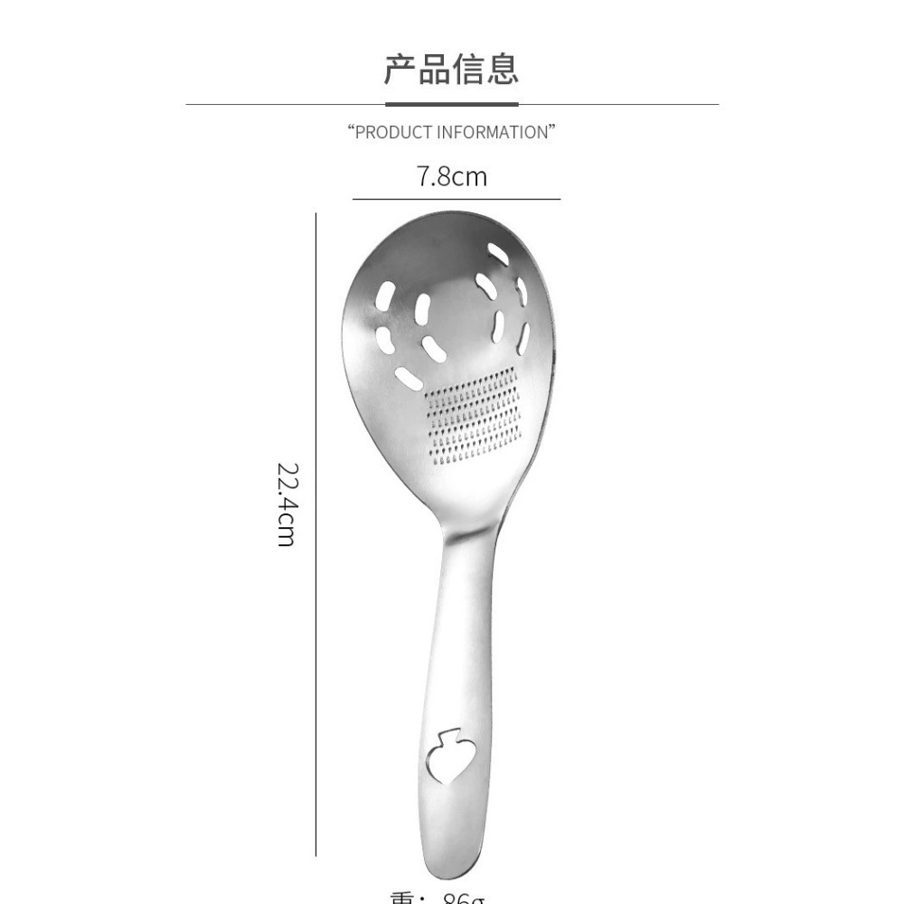 Sendok Penggiling Baja Tahan K - Baby Food Strainer ulasan dan harga