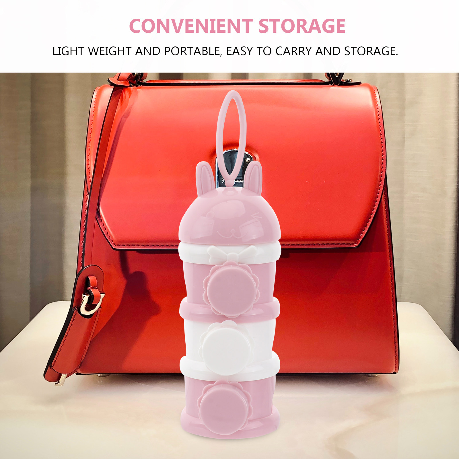 Kotak Susu Formula Bayi 3 Lapi - Formula Dispenser Portable ulasan dan harga