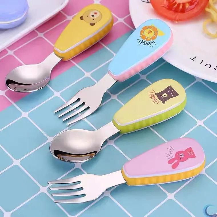 1 Set Sendok Garpu Anak-anak K - Baby Food Japan ulasan dan harga