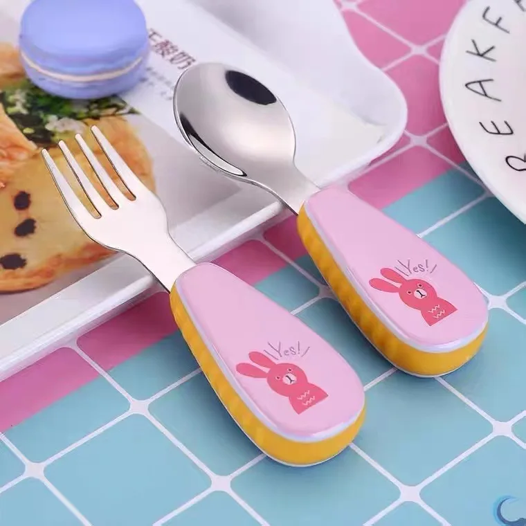 1 Set Sendok Garpu Anak-anak K - Baby Food Japan ulasan dan harga