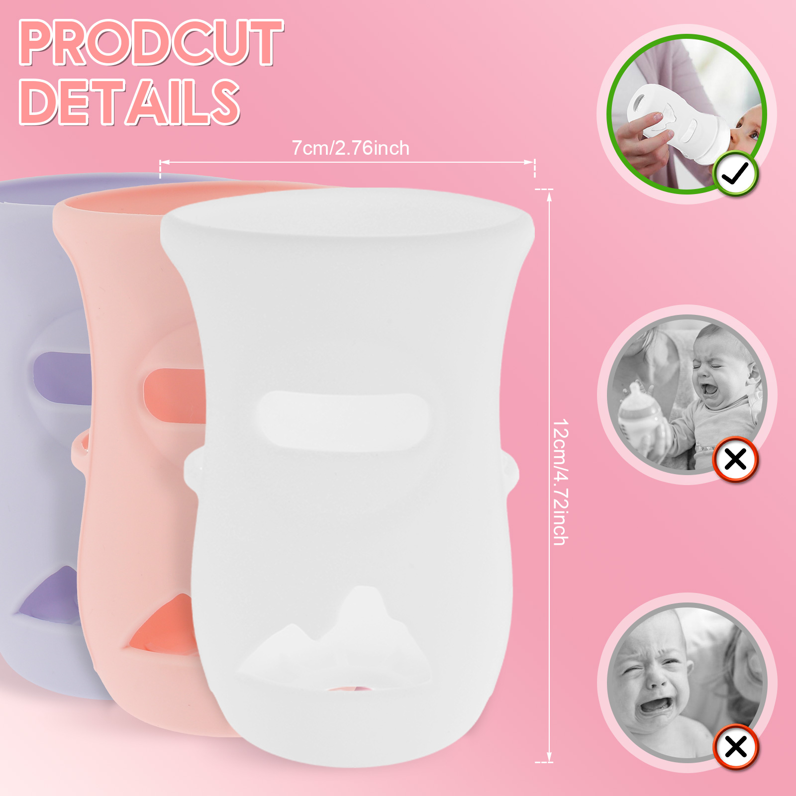 Penutup botol silikon lengan b - Baby Food Nan ulasan dan harga