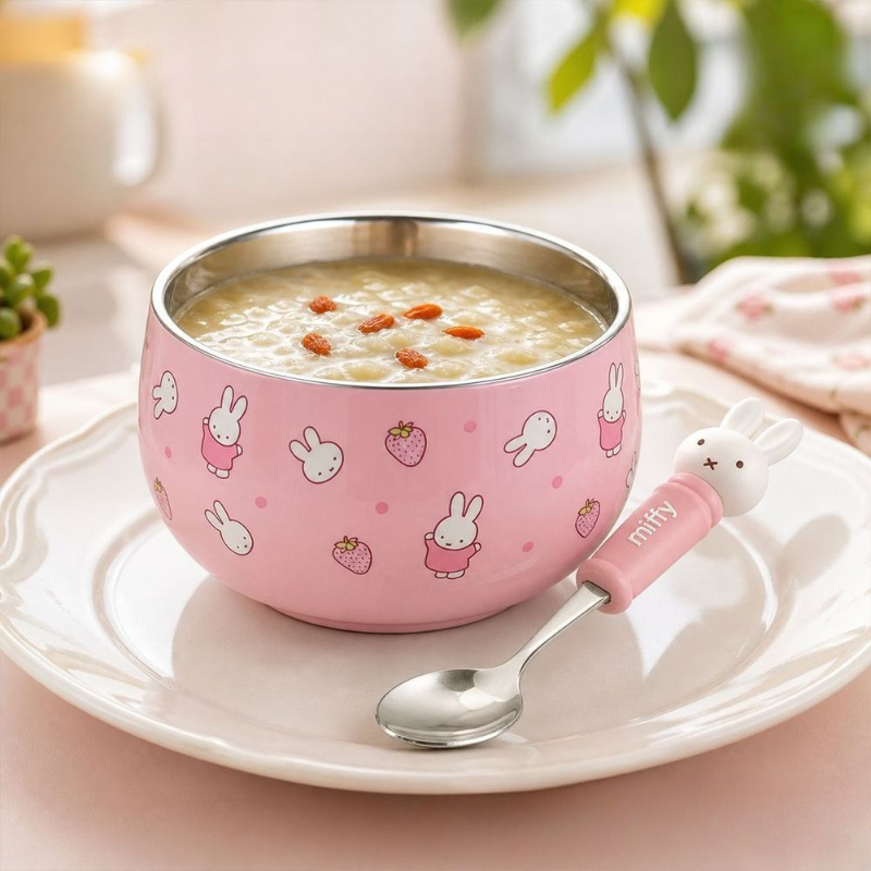 Mangkuk Makanan Bayi Stainless - Baby Food Japan ulasan dan harga