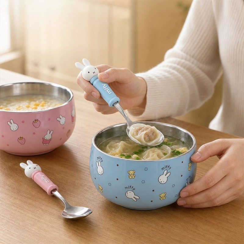 Mangkuk Makanan Bayi Stainless - Baby Food Japan ulasan dan harga
