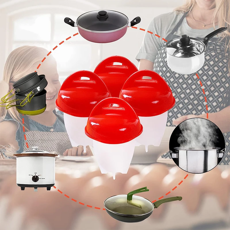 Alat masak silikon anti lengke - Baby Food Egg ulasan dan harga
