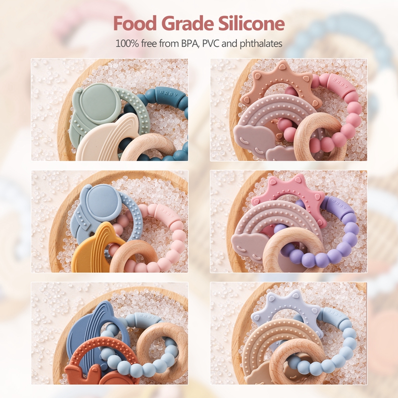 1 buah silikon Teether, makana - Baby Food Ideas ulasan dan harga