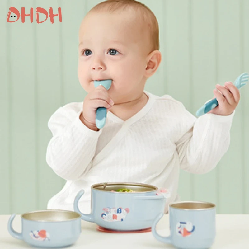 Sendok dan garpu bayi, Set sen - Baby Food Quantity ulasan dan harga