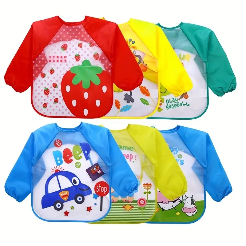 Celemek lengan panjang bayi, p - Baby Food Quantity ulasan dan harga