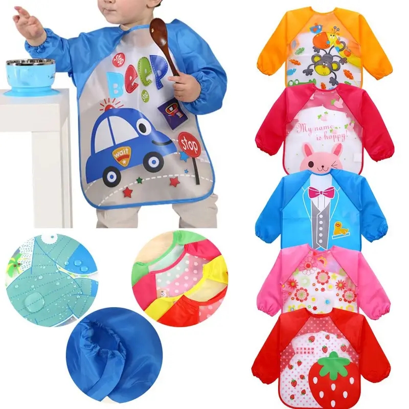 Celemek lengan panjang bayi, p - Baby Food Quantity ulasan dan harga