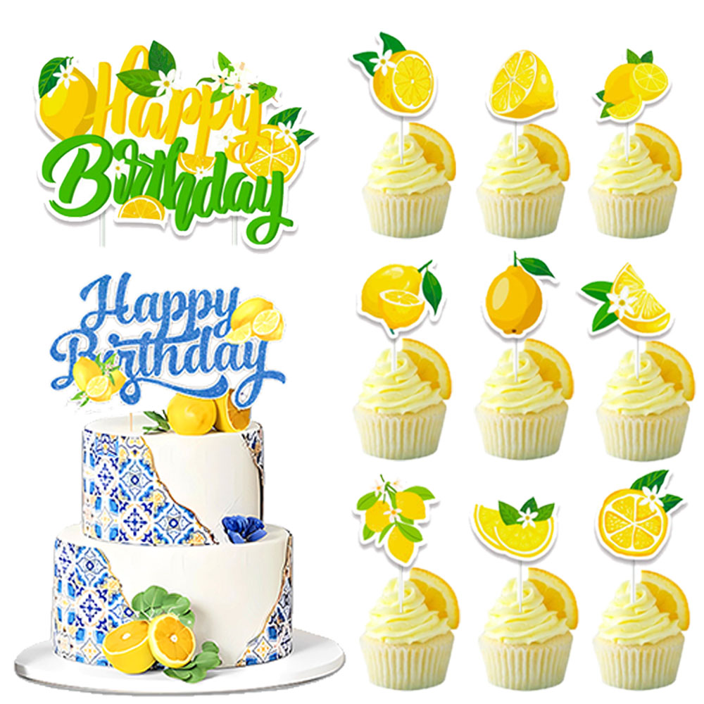 Hiasan Cupcake Lemon Dekorasi  - Baby Food Ideas ulasan dan harga