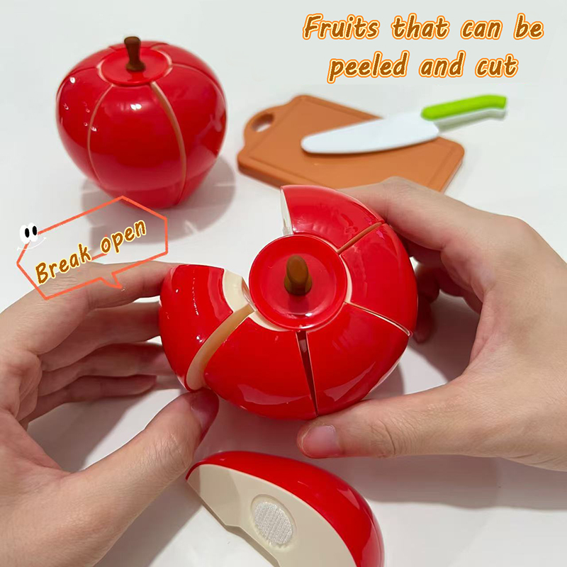Mainan Dapur Pemotong Buah Ana - Baby Food Apple ulasan dan harga