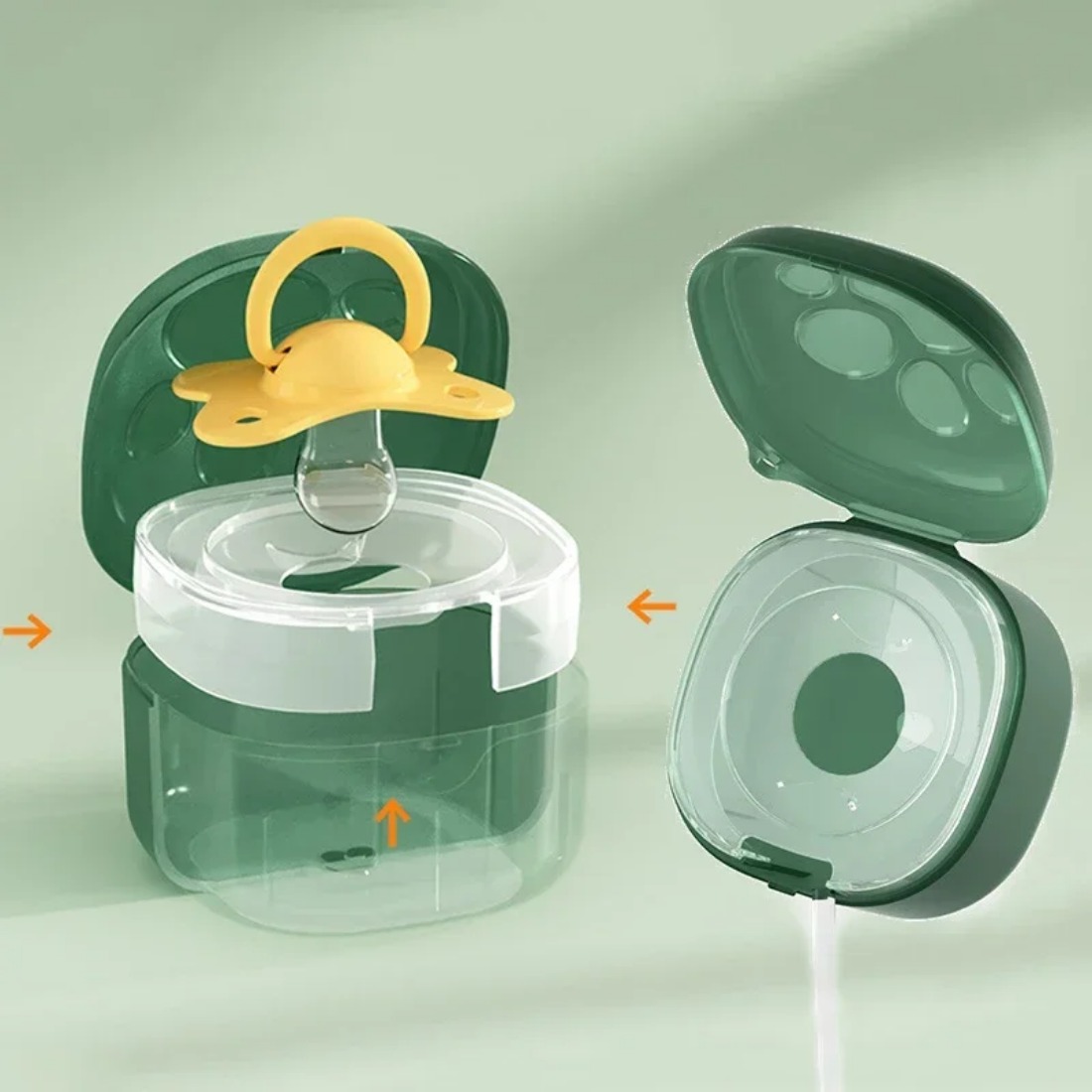 Kotak Dot Silikon Aman untuk M - Baby Food Container ulasan dan harga