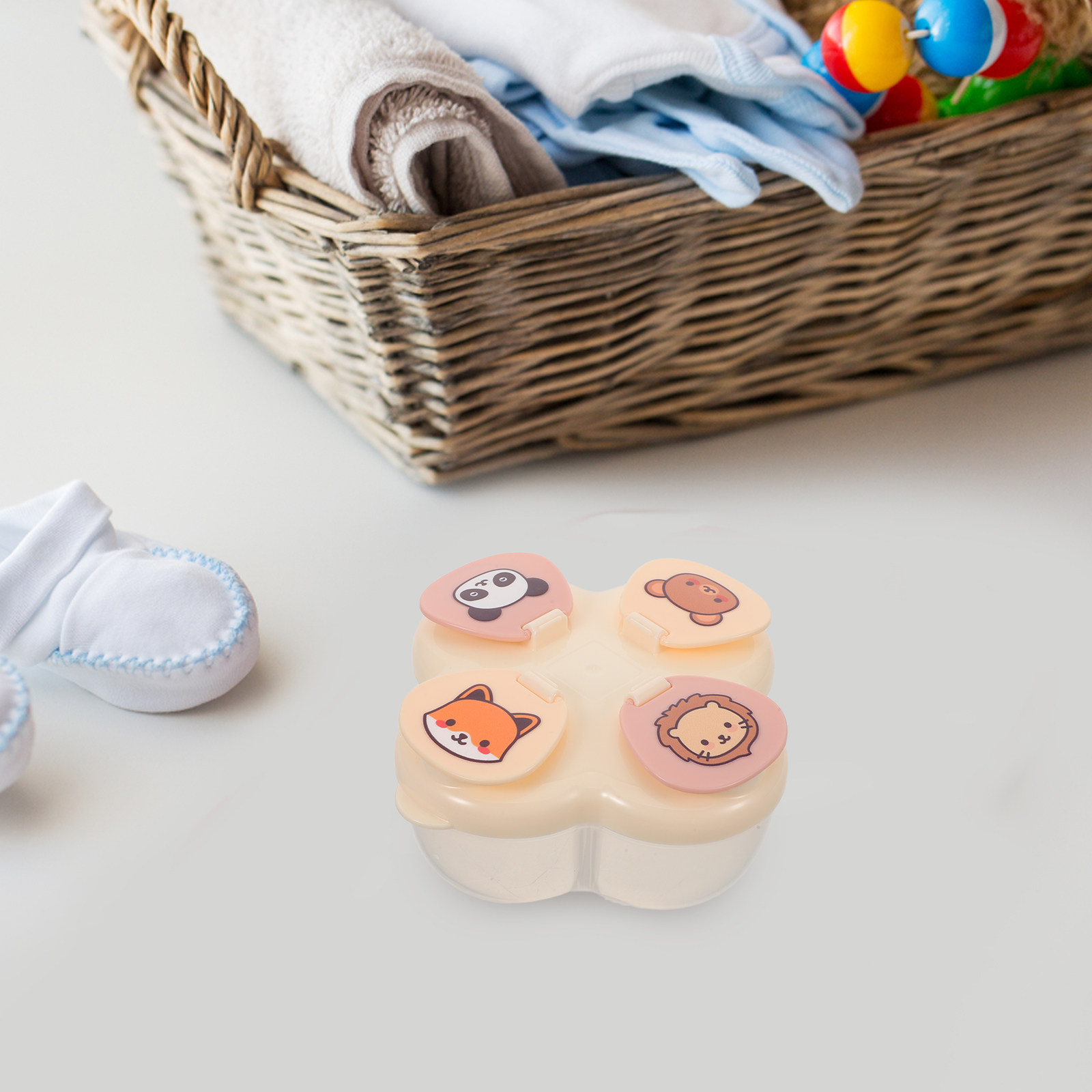 Wadah Susu Bubuk Portabel 4 Ko - Formula Dispenser Portable ulasan dan harga