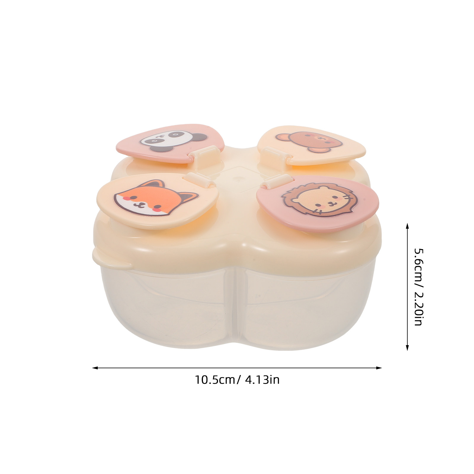 Wadah Susu Bubuk Portabel 4 Ko - Formula Dispenser Portable ulasan dan harga