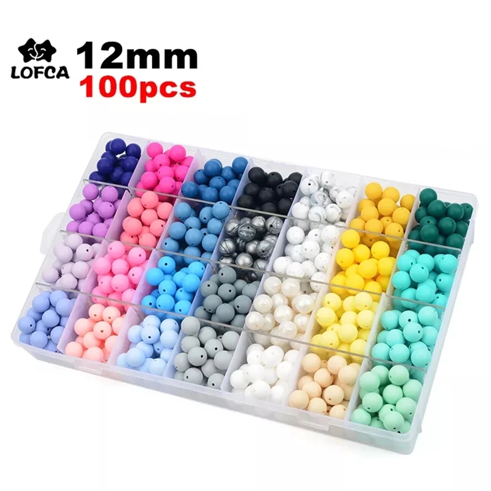 LOFCA 12mm 100 buah kalung gig - Baby Food Flavors ulasan dan harga