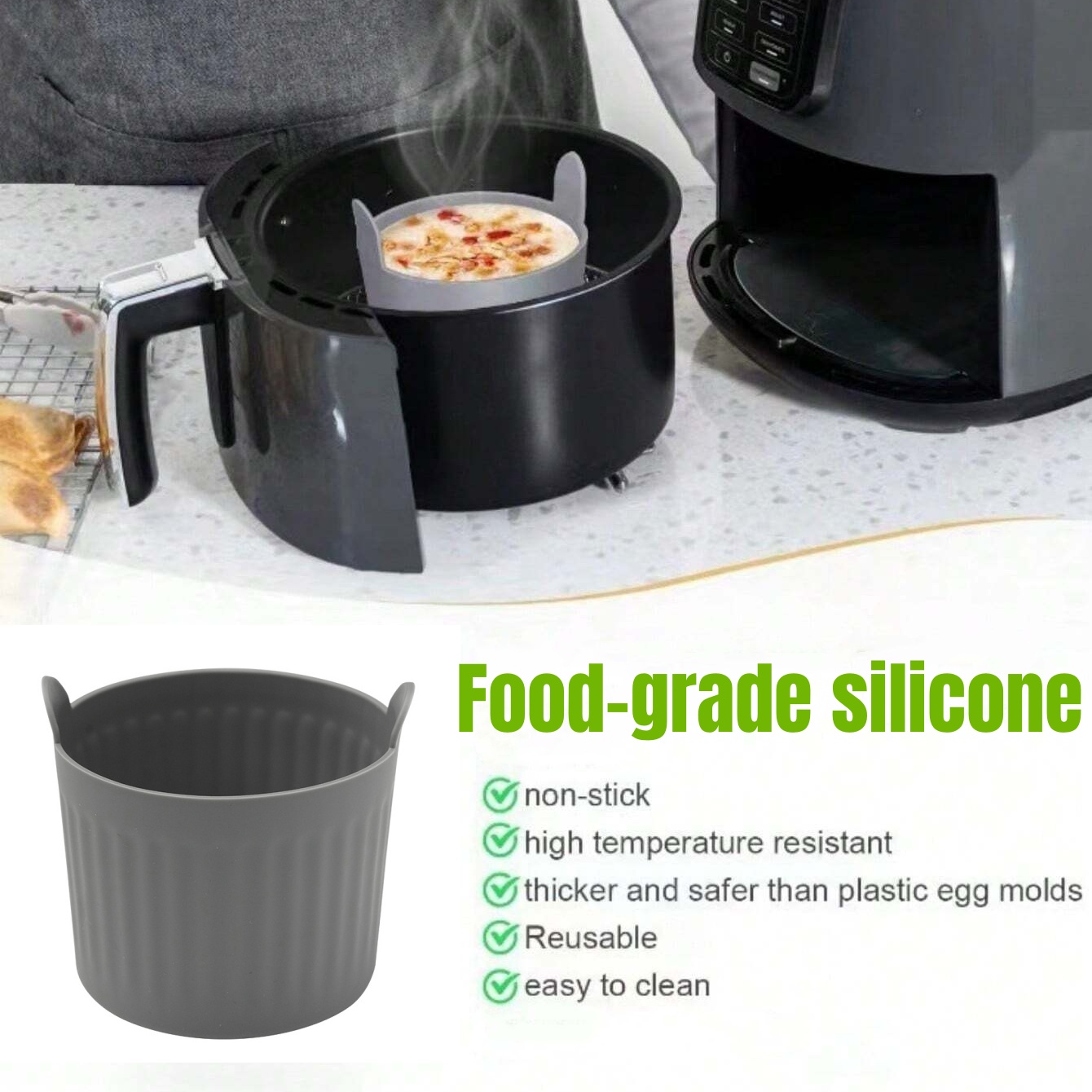 4Pcs Cetakan Silikon untuk Air - Baby Food Egg ulasan dan harga