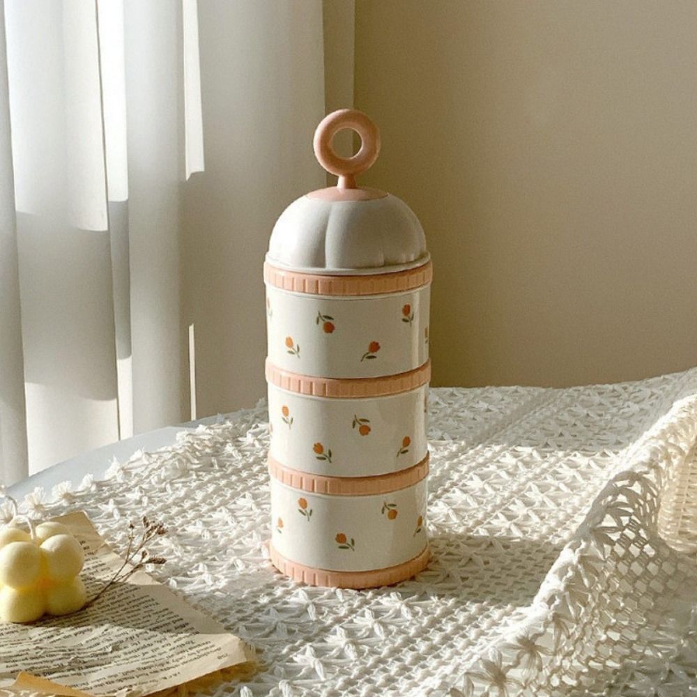 Kotak Susu Bubuk Bayi 3 Lapis  - Formula Dispenser Portable ulasan dan harga