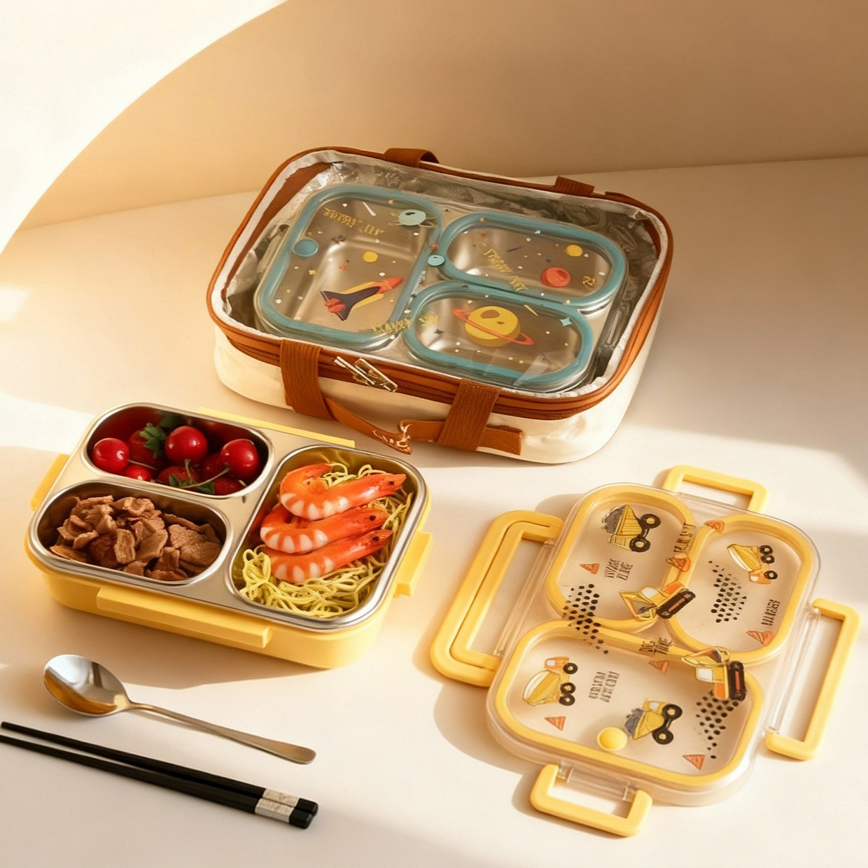 Kotak Makan Siang Anak Motif K - Baby Food Container ulasan dan harga